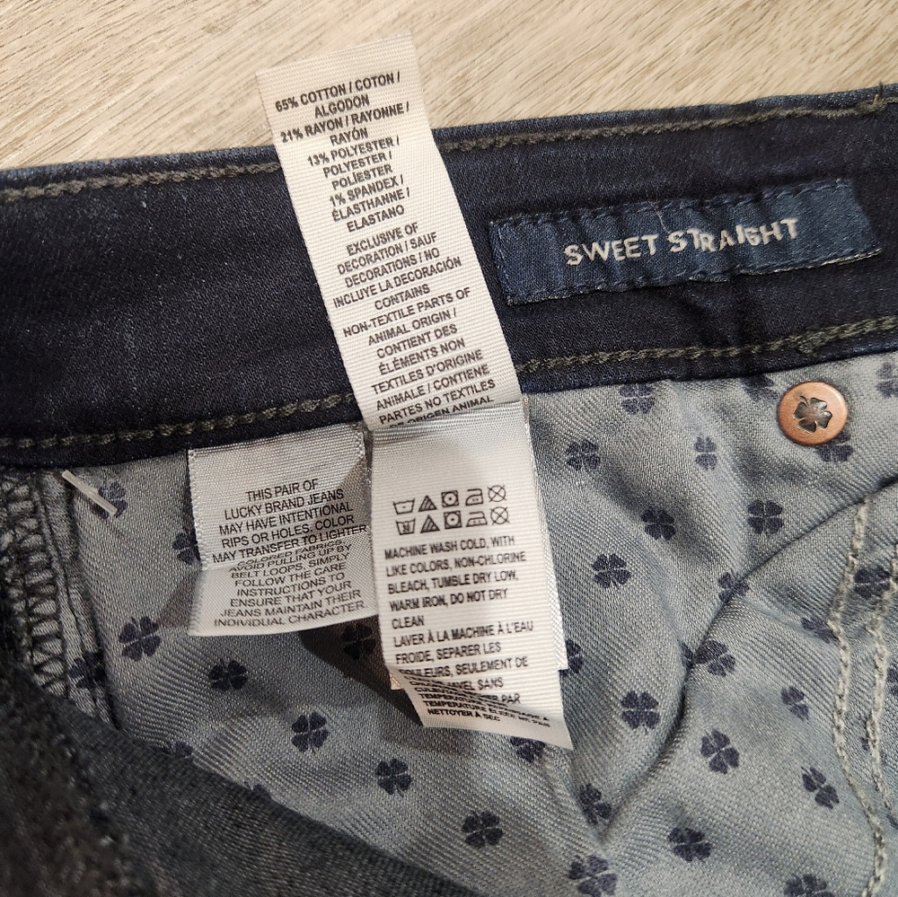 NWT Lucky Brand Sweet Straight Jeans - Picture 12 of 13